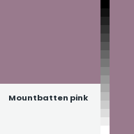 Color chip: Mountbatten pink