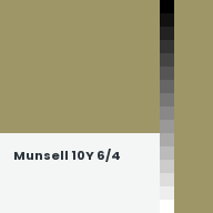 Color chip: Munsell 10Y 6/4