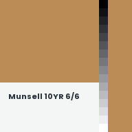 Color chip: Munsell 10YR 6/6