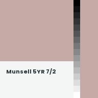 Color chip: Munsell 5YR 7/2