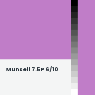 Color chip: Munsell 7.5P 6/10