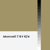 Color chip: Munsell 7.5Y 6/4