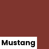 Color chip: Mustang