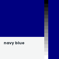 Color chip: Navy blue