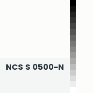 Color chip: NCS S 0500-N