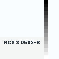 Color chip: NCS S 0502-B