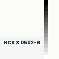 Color chip: NCS S 0502-G