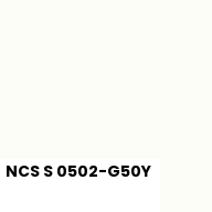 Color chip: NCS S 0502-G50Y