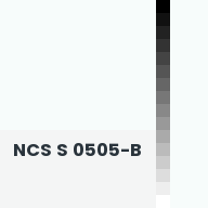 Color chip: NCS S 0505-B