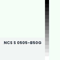 Color chip: NCS S 0505-B50G