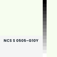 Color chip: NCS S 0505-G10Y