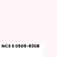 Color chip: NCS S 0505-R30B