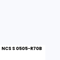 Color chip: NCS S 0505-R70B