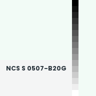 Color chip: NCS S 0507-B20G