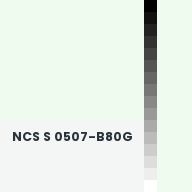 Color chip: NCS S 0507-B80G
