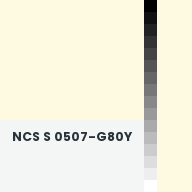 Color chip: NCS S 0507-G80Y