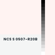 Color chip: NCS S 0507-R20B