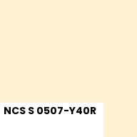 Color chip: NCS S 0507-Y40R