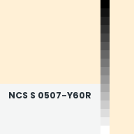 Color chip: NCS S 0507-Y60R