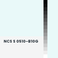 Color chip: NCS S 0510-B10G