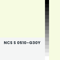 Color chip: NCS S 0510-G30Y