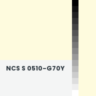 Color chip: NCS S 0510-G70Y