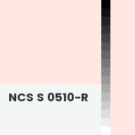Color chip: NCS S 0510-R
