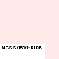 Color chip: NCS S 0510-R10B