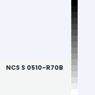 Color chip: NCS S 0510-R70B