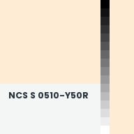 Color chip: NCS S 0510-Y50R