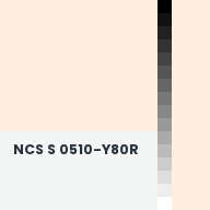 Color chip: NCS S 0510-Y80R