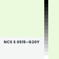 Color chip: NCS S 0515-G20Y