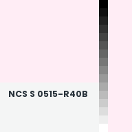 Color chip: NCS S 0515-R40B