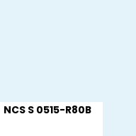 Color chip: NCS S 0515-R80B