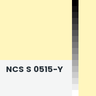Color chip: NCS S 0515-Y