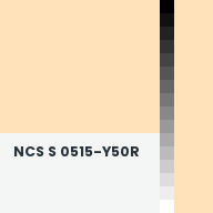 Color chip: NCS S 0515-Y50R