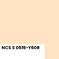 Color chip: NCS S 0515-Y60R