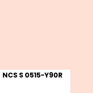 Color chip: NCS S 0515-Y90R