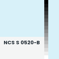 Color chip: NCS S 0520-B