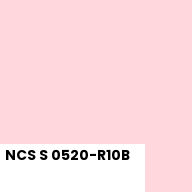 Color chip: NCS S 0520-R10B