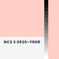 Color chip: NCS S 0520-Y90R