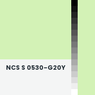 Color chip: NCS S 0530-G20Y