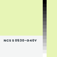 Color chip: NCS S 0530-G40Y