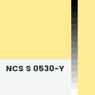 Color chip: NCS S 0530-Y