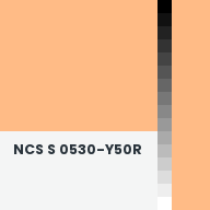 Color chip: NCS S 0530-Y50R