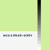 Color chip: NCS S 0540-G30Y