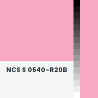 Color chip: NCS S 0540-R20B