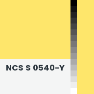 Color chip: NCS S 0540-Y
