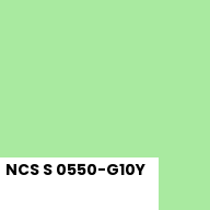Color chip: NCS S 0550-G10Y