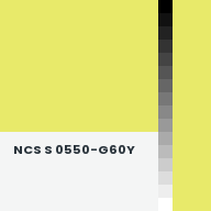 Color chip: NCS S 0550-G60Y